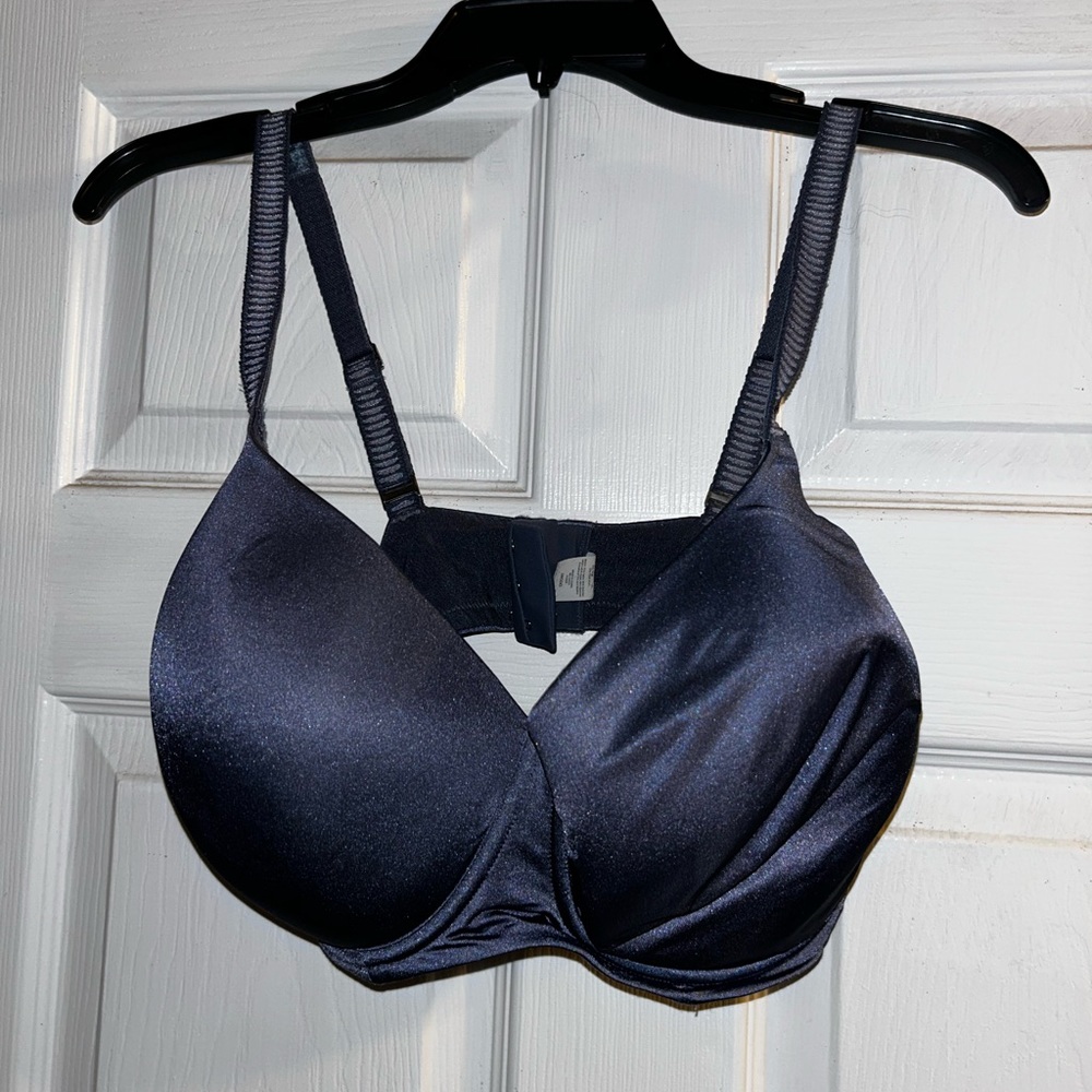 Bluish purple bra